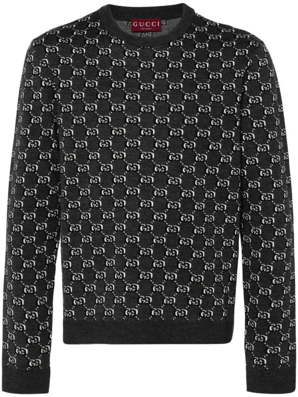Interlocking G-jacquard sweater